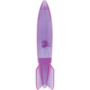 FOGUETE TORPEDO DE MERGULHO COM LUZ - 11398 -ROXO