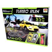 Autorama Auto Pista Turbo Run Circuito em Oito 280cm DMToys