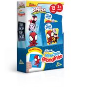 Jogo de Memória - Disney - Marvel - Spidey And His Amazing Friends - Grande - 12 Pares - Toyster