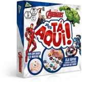 Jogo de Tabuleiro - Tá Aqui - Disney - Marvel - Avengers - 6 Cartelas - 2 a 4 jogadores - Toyster