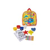 Kit de Pintura Play Doh - Mochila Criativa de Atividades Fun