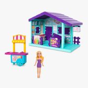 Playset com Mini Figura e Acessórios - Judy Doce Sorveteria - Samba Toys