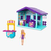 Playset com Mini Figura e Acessórios - Judy Doce Sorveteria - Samba Toys