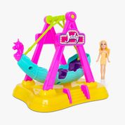 Playset com Mini Figura - Parque da Judy Barco Viking - Samba Toys