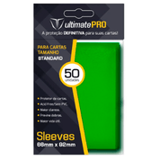 Sleeves Ultimate Pro STANDARD VERDE 66X92 50UN