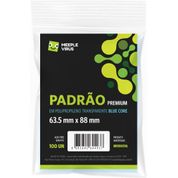 Sleeves Padrao Premium 63 x 88 mm (Blue Core)