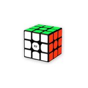 Cubo Mágico Profissional 3x3x3 Qiyi Sail W Preto Original