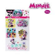 Minnie Adesivo 3D Sortidos Com 5 Unidades Etihome