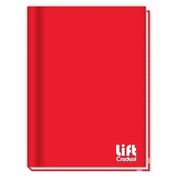 Caderno Brochurao Capa Dura Vermelho 20x27,5cm C/ 96Fls