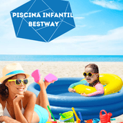 Piscina Inflável Infantil 1,52m x 30 cm, Capacidade 282 litros, Bestway