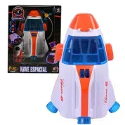 Figura Astronautas Missão Marte Nave Espacial FUN F0081-2