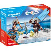 PLAYMOBIL 70606 Conjunto de presente Pescador de Gelo