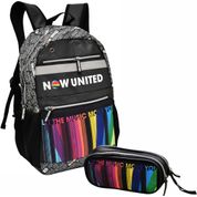 KIT MOCHILA  E ESTOJO OFICIAL NOW UNITED NU3258PT