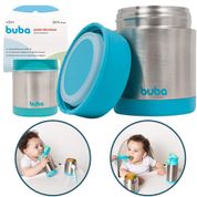 Pote Térmico Infantil para Bebês Aço Inoxidável 350 ML Buba