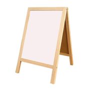 LOUSA QUADRO BRANCO DUPLA FACE GRANDE 73CM INFANTIL EXPOSITOR DECORATIVO RESTAURANTE