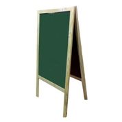 LOUSA QUADRO VERDE DUPLA FACE GRANDE 73CM INFANTIL EXPOSITOR DECORATIVO RESTAURANTE