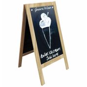 LOUSA QUADRO NEGRO DUPLA FACE GRANDE 73CM INFANTIL EXPOSITOR DECORATIVO RESTAURANTE