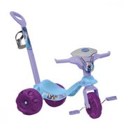 TRICICLO INFANTIL COM EMPURRADOR MOTOTICO FROZEN - BANDEIRANTE