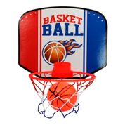 Cesta De Basquete Infantil Com Aro E Bola 30 X25Cm