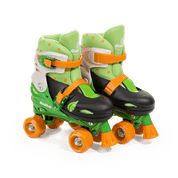 Patins Roller Skate 30/33 Fênix Verde,Laranja