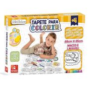 Tapete para Colorir Alfa Bichos Letras do A ao Z - Brincadeira de Criança