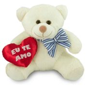 Ursinho Pelúcia Urso Ulisses Apaixonado Vários Modelos e Cores Bichinho 20cm Antialérgico Presente Romântico Namorados C