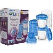 Kit De Copos Para Armazenamento Com Tampa - Philips Avent