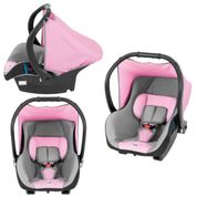 Bebê Conforto Com Porta Objetos Evo Rosa Tutti Baby