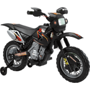 Moto Elétrica 6V Preta Bel