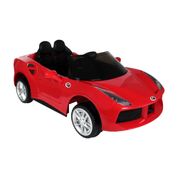 Carro Elétrico Esportivo 12V Vermelho Bel