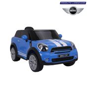 Carro Elétrico Mini Paceman 12V Azul Bel