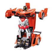 Carrinho Transformável de Controle Remoto - Megaformers - Mercury - Multikids - Laranja