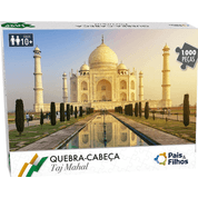 Quebra-Cabeça Taj Mahal 1000 Peças - Pais e Filhos