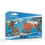 Puzzle Planeta Animal 1.000 peças - Pais e Filhos