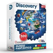 Puzzle Mundo Fantástico Discovery 500 peças - Pais e Filhos