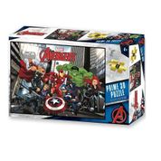 Puzzle 3D Vingadores - 48 peças - Multikids