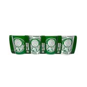 Kit Com 4 Copos de Plástico Palmeiras 450ml Oficial