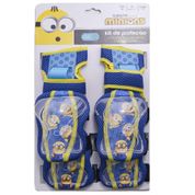 Conjunto de Proteção - Minions - Pro Mesh - Azul - Froes - P