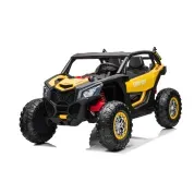 Carro Elétrico Infantil Buggy UTV 24V  4x4 - Amarelo