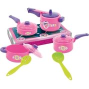 Kit Minhas Panelinhas Brinquedo Cozinha - Big Star 514