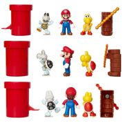 Conjunto de Mini Figuras e Acessórios - Super Mario - Dungeon - Candide