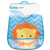 Kit Babador C/ Bolso E Copo Parede Dpl Animal Fun Leão -Buba