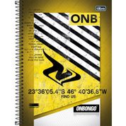 Caderno Espiral Onbongo 1 Materia 96 Folhas Tilibra