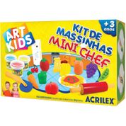 MASSA PARA MODELAR CRIATIVA ART KIDS MINI CHEF