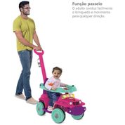 VEICULO PARA BEBE BABYJIPE PASSEIO/ANDADOR ROSA