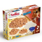 Kit Completo Para Construção - Tijolinhos Argila -  TEI 1500 - 280 Pçs - Teifoc