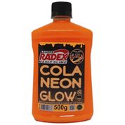 SLIME COLA GLOW NEON LARANJA 500GR.