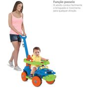 VEICULO PARA BEBE BABYJIPE PASSEIO/ANDADOR AZUL