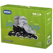 PATINS ROLLER CINZA TAM M 34-37