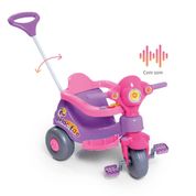 Velotrol Triciclo Carrinho de Passeio Velocita Lilas Calesit